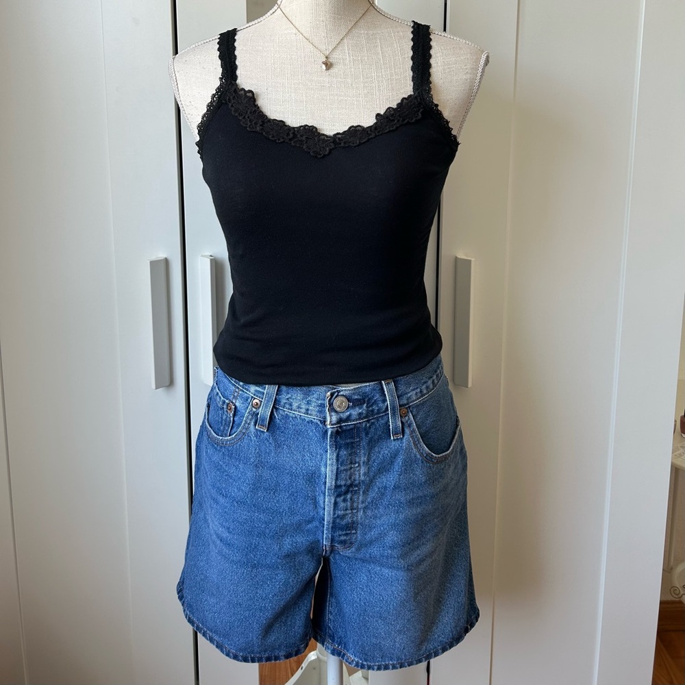 Levi's women’s 501 long shorts